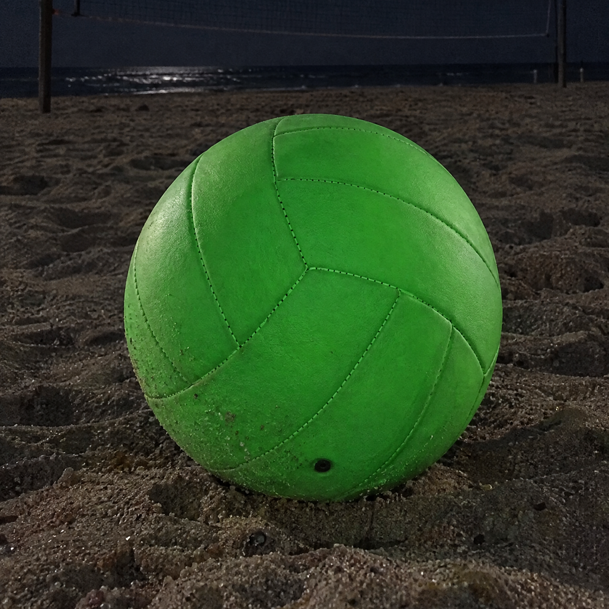 Glow in the dark volleyball
